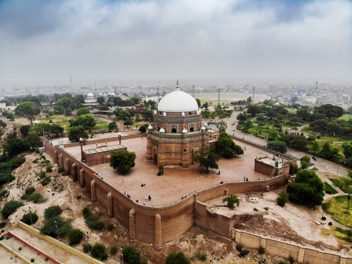 Shrine of Shah Rukn-e-Alam in Multan, Pakistan