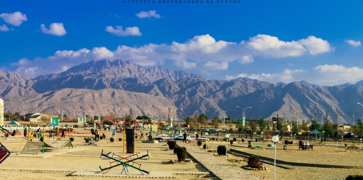 Cityscape view in Quetta, Pakistan